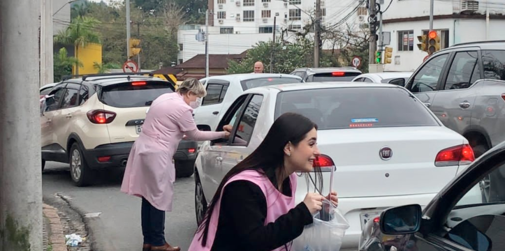 Pedágio solidário da Rede Feminina de Combate ao Câncer de Blumenau será neste sábado