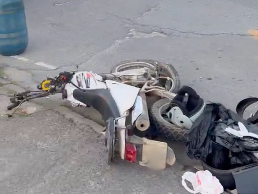 Motociclista morre em acidente de trânsito na manhã desta segunda-feira no bairro Fortaleza