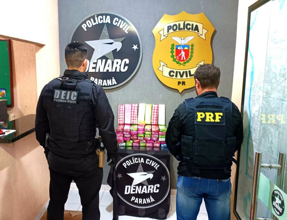 Polícia Civil e PRF prendem traficantes interestaduais de drogas