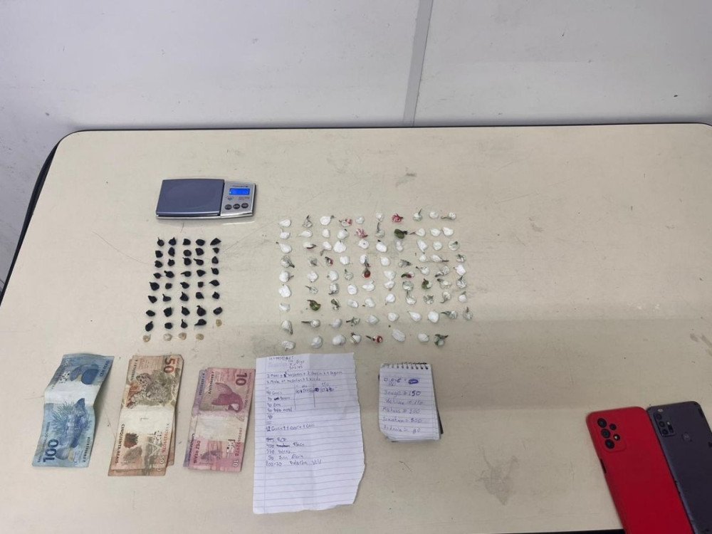 Dois homens são presos por tráfico de drogas no bairro Testo Salto