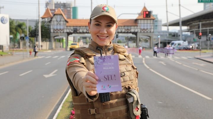 Polícia Militar de SC finaliza operação ligada à violência doméstica