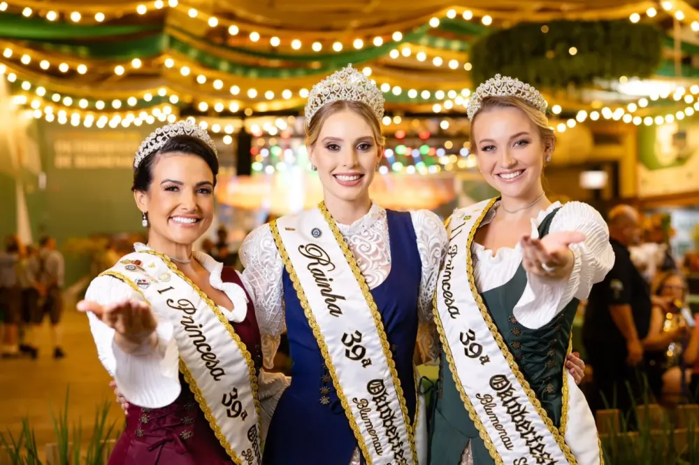 Inscrições para o concurso da realeza da 40ª Oktoberfest Blumenau terminam nesta sexta-feira