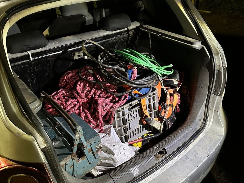 Polícia Civil prende suspeito durante operação de combate a furtos de fios de cobre em Blumenau