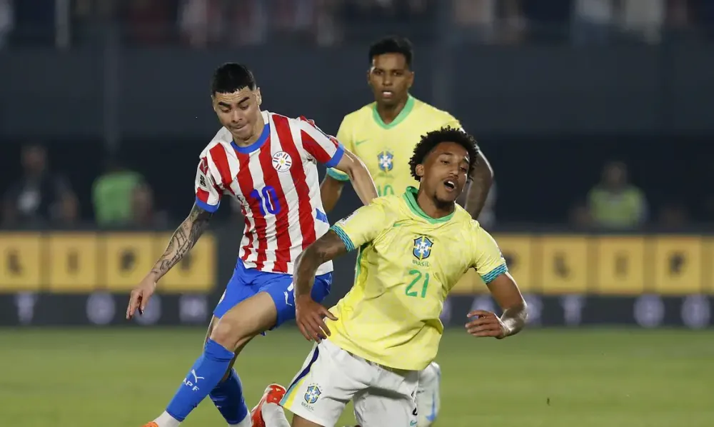 Eliminatórias: Brasil perde para o Paraguai por 1 a 0