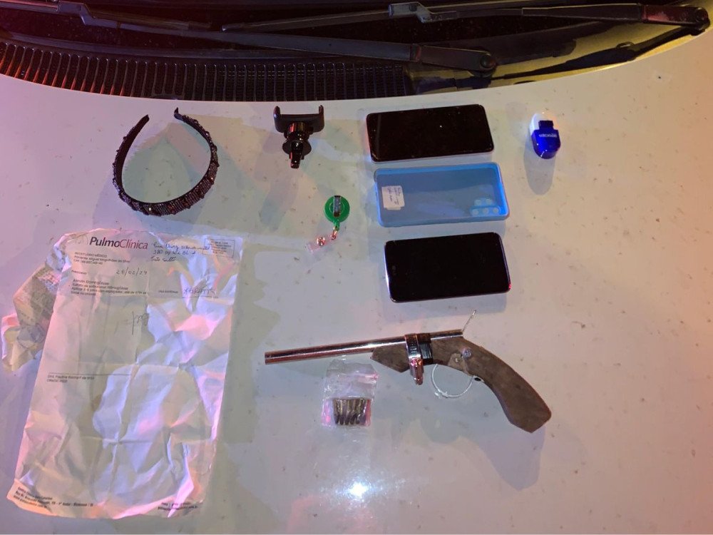 Polícia Militar prende três pessoas por roubo seguido de extorsão ocorrido em Blumenau