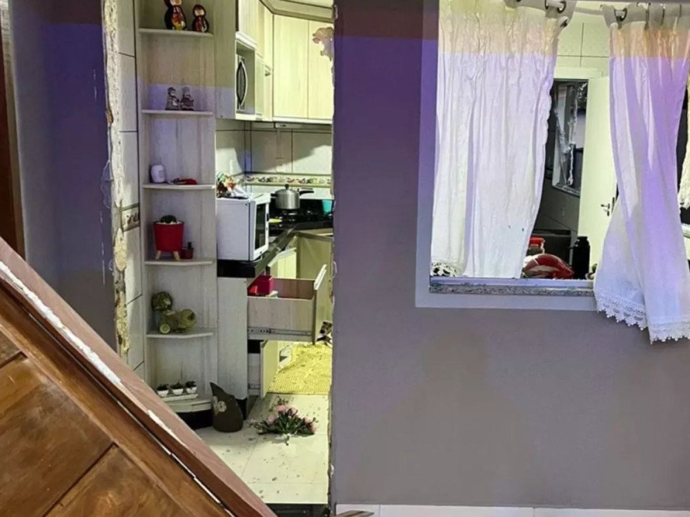 Homem fica gravemente ferido em explosão causada por vazamento de gás em Ilhota