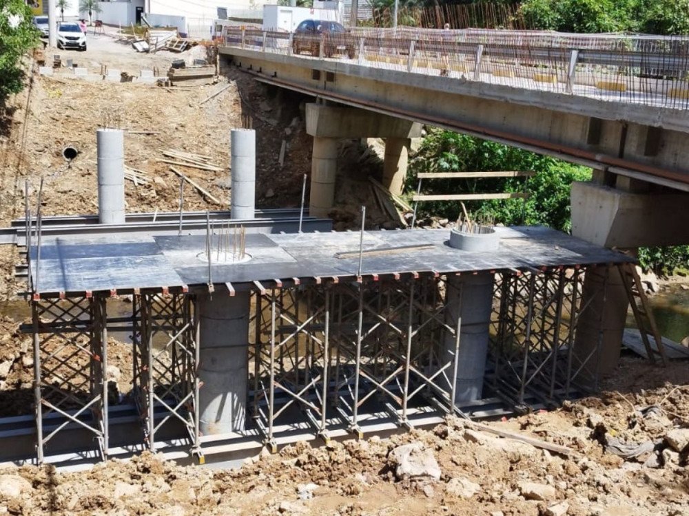 Acesso pela ponte da Rua Paraíba será novamente interditado nesta terça-feira