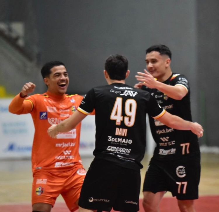 Blumenau Futsal já sabe quem vai enfrentar na 2ª Fase da Série Ouro