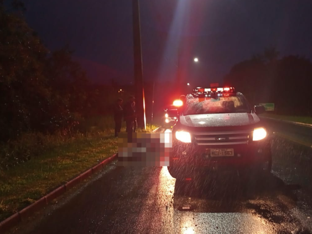 Mulher morre em grave acidente na madrugada desta quinta-feira em Indaial