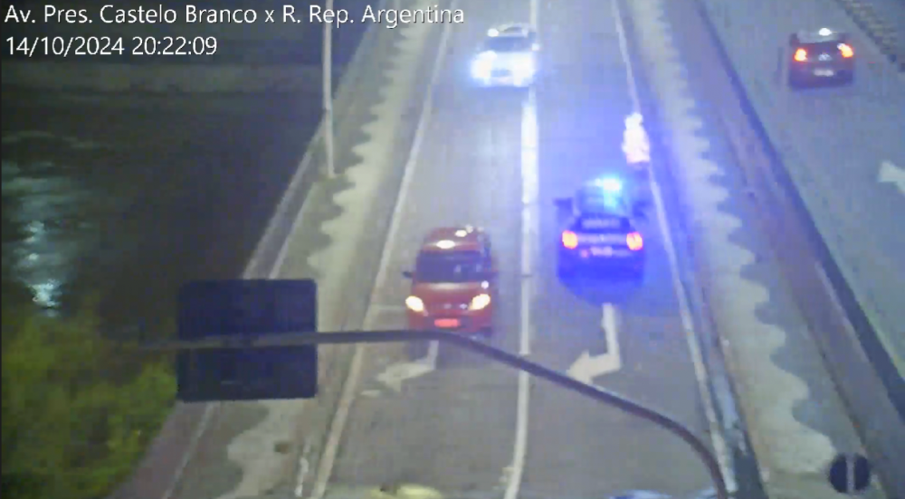 Novas imagens mostram perseguição da Guarda Municipal de Trânsito pelas ruas de Blumenau