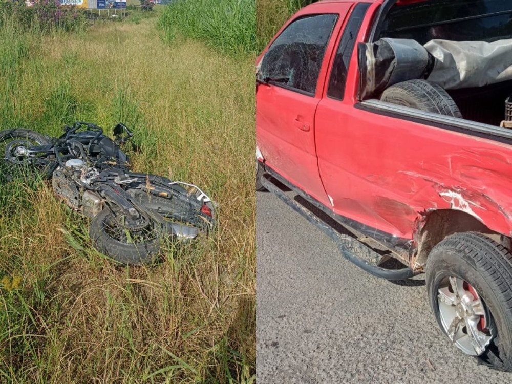 Motociclista morre após batida com carro na BR-470, em Rio do Sul