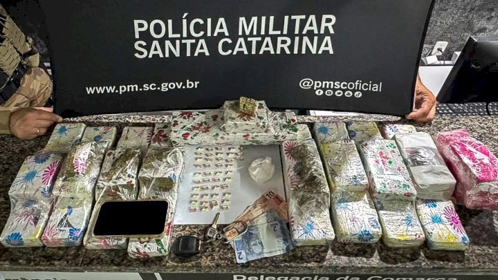 Após denúncia, Polícia Militar prende homem por tráfico de drogas em Rio do Sul