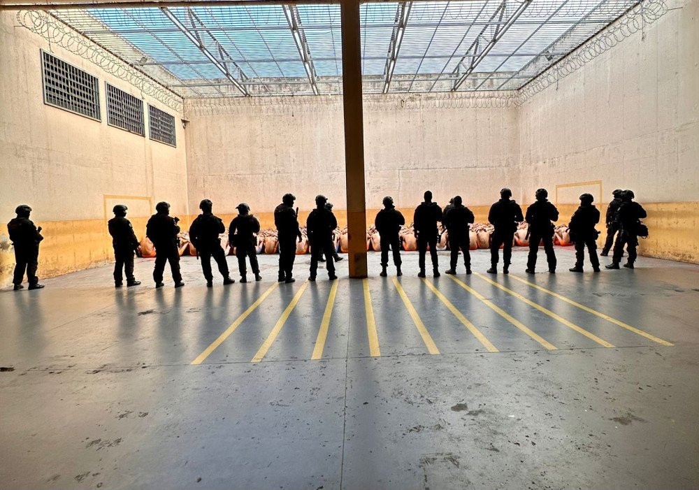 Polícia Penal realiza operação na Penitenciária Industrial de Blumenau