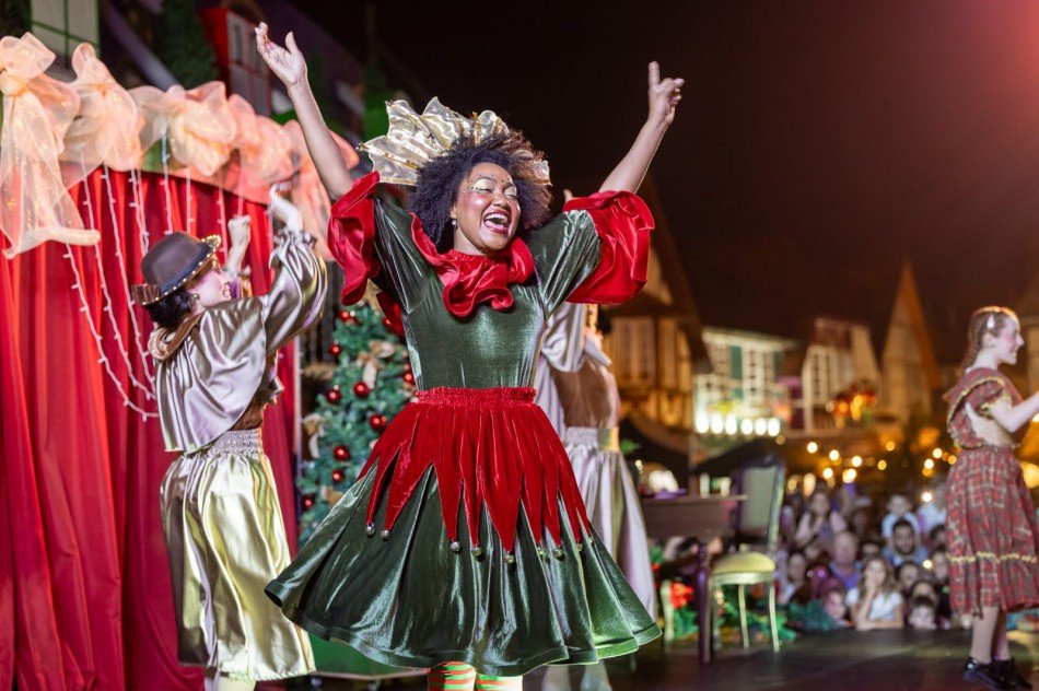 Espetáculo de acendimento das luzes do Natal em Blumenau não será realizado nesta terça devido ao funcionamento reduzido da Vila Germânica