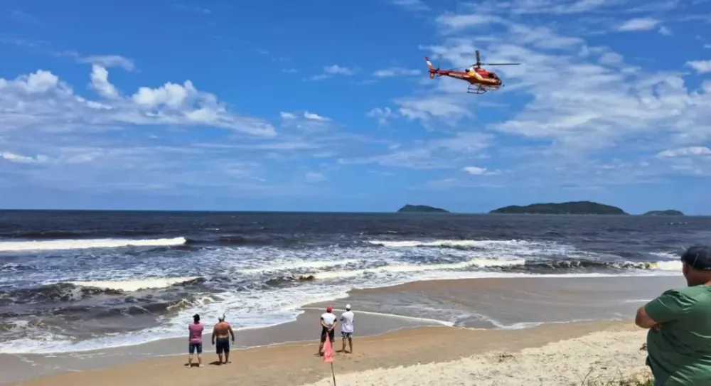 Jovem de Timbó morre afogado em praia de São Francisco do Sul
