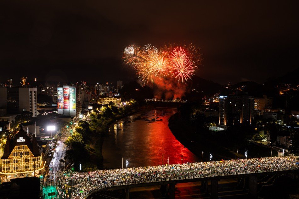 Réveillon: confira os detalhes do evento em Blumenau