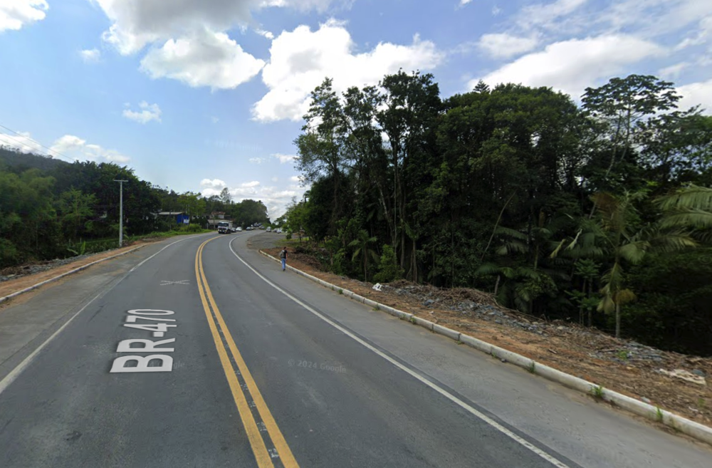 Obras de duplicação fecham trecho da BR-470 em Blumenau nesta quinta; veja o horário
