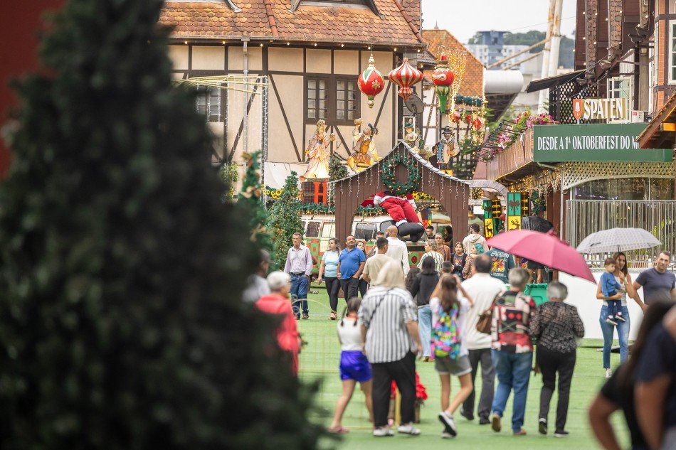 Natal em Blumenau segue com atrações até o dia 19 de janeiro