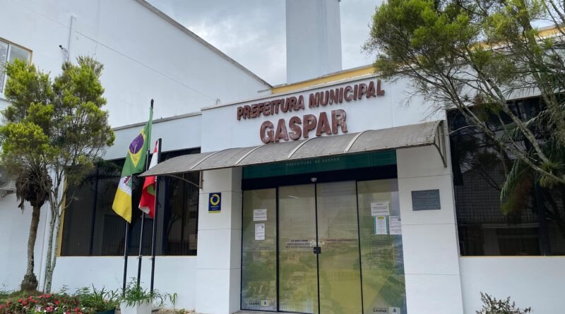 Prefeitura de Gaspar retorna de férias coletivas nesta segunda-feira (13)
