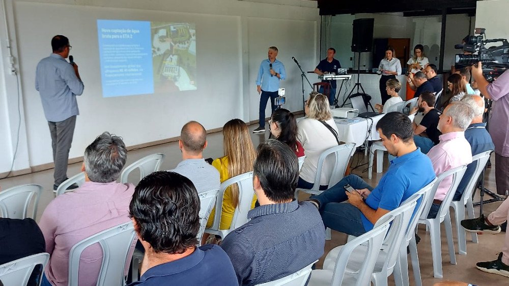 Samae apresenta planos para resolver o problema de falta de água em Blumenau