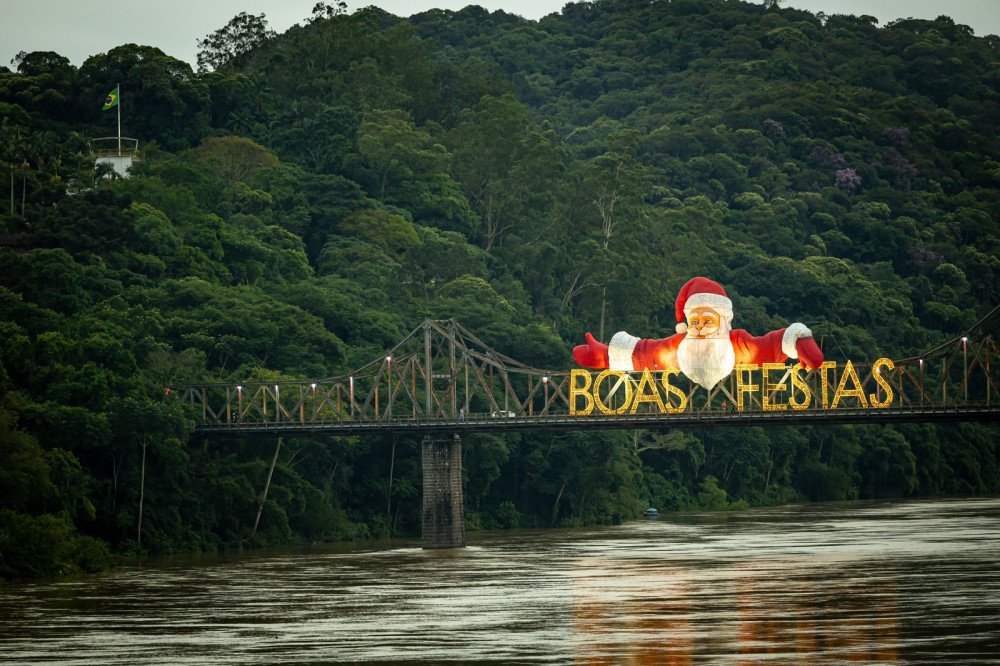 Ponte de Ferro de Blumenau ficará interditada até a próxima segunda-feira; confira