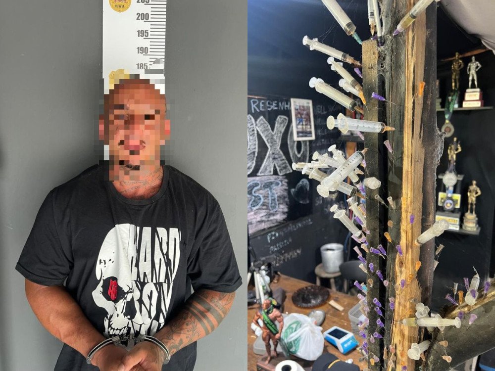 Influenciador digital é preso por vender anabolizantes em Blumenau