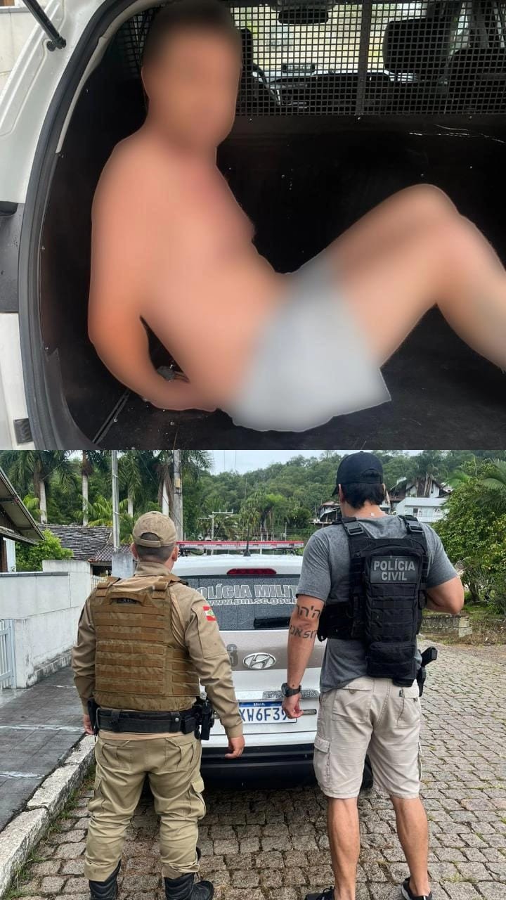 Polícia Civil e Polícia Militar prendem foragido em Ibirama