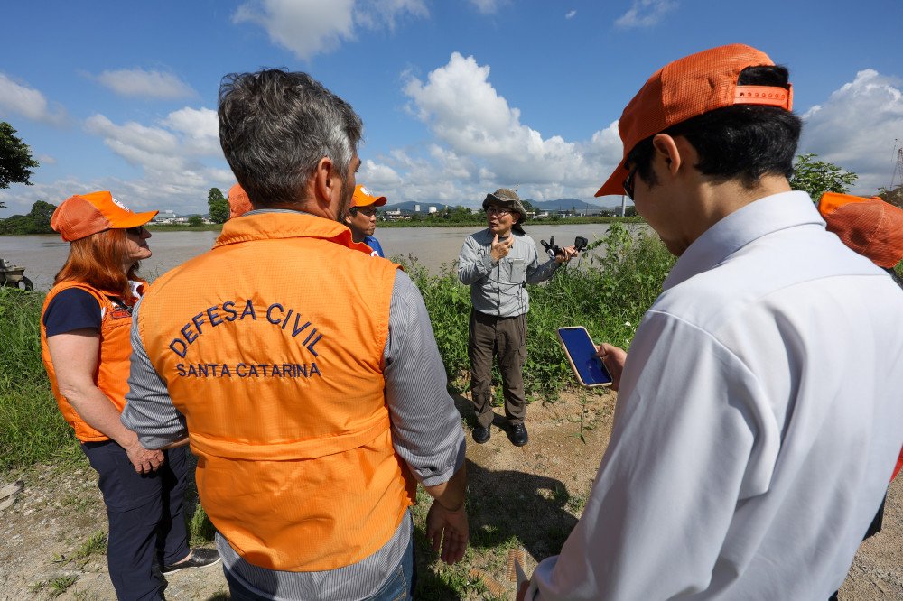 JICA finaliza visita técnica em SC com diagnóstico sobre controle de enchentes no Vale do Itajaí