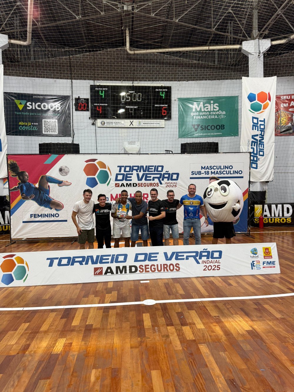 Time de Benedito Novo é campeão do Adulto Masculino Federado pelo Torneio de Verão de Futsal de Indaial