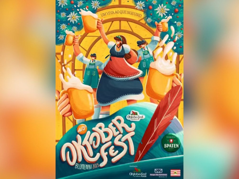 Blumenau apresenta cartaz oficial da 40ª Oktoberfest e acaba com tração animal nos desfiles