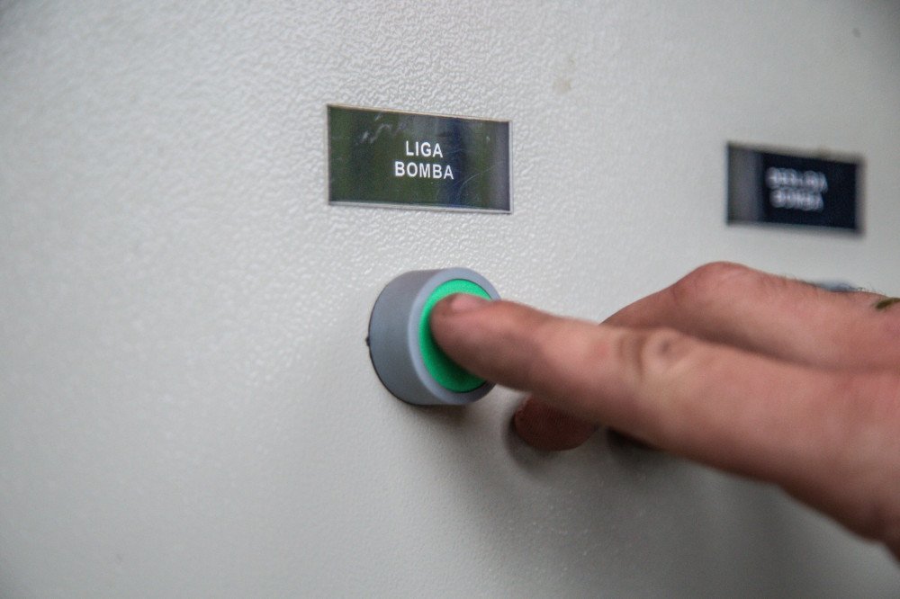 Após chuvas, Defesa Civil avalia bombas dos diques da Fortaleza e da Santa Clara, na Itoupava Seca