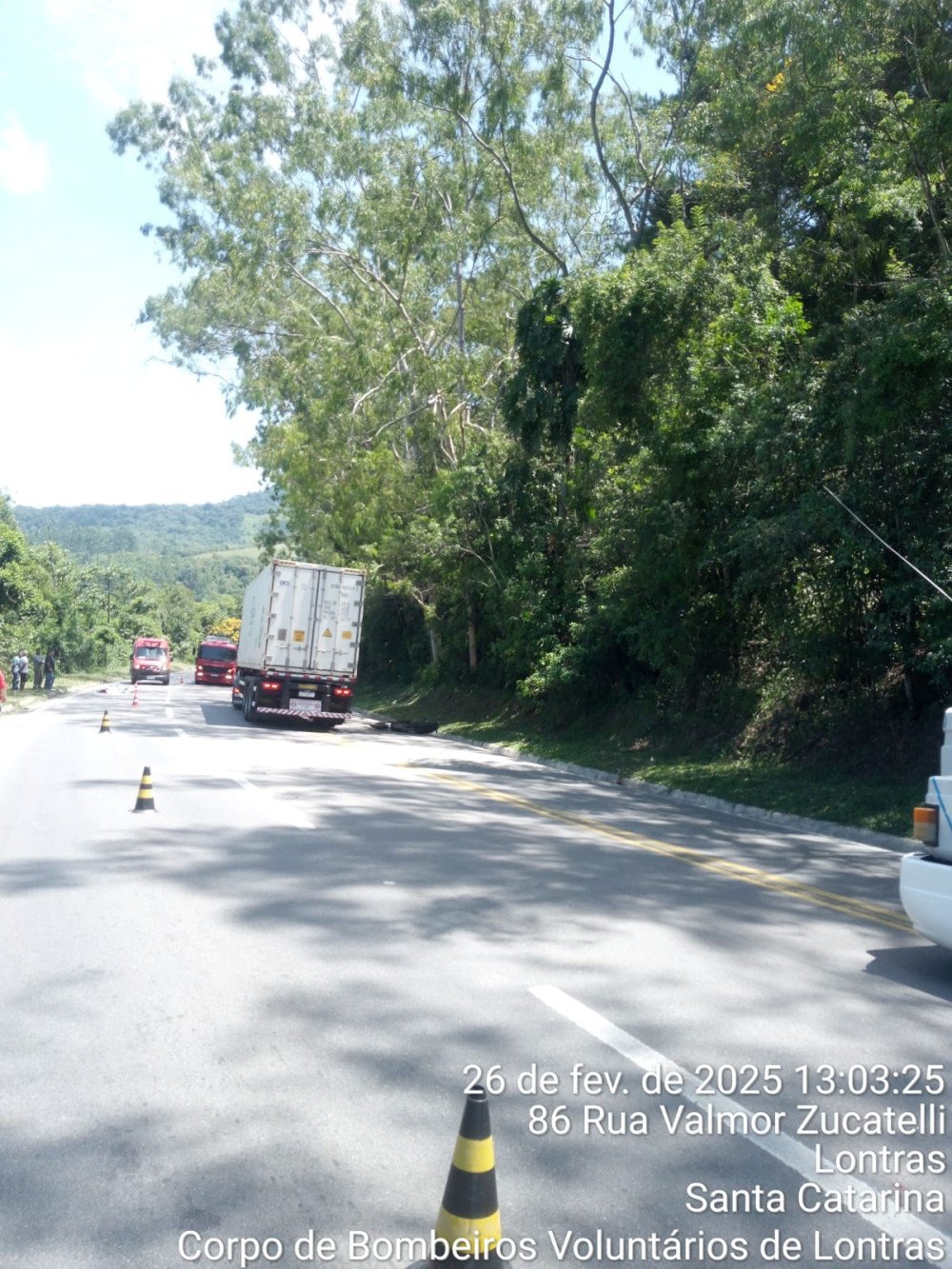 Foto: Divulgação/Bombeiros Voluntários