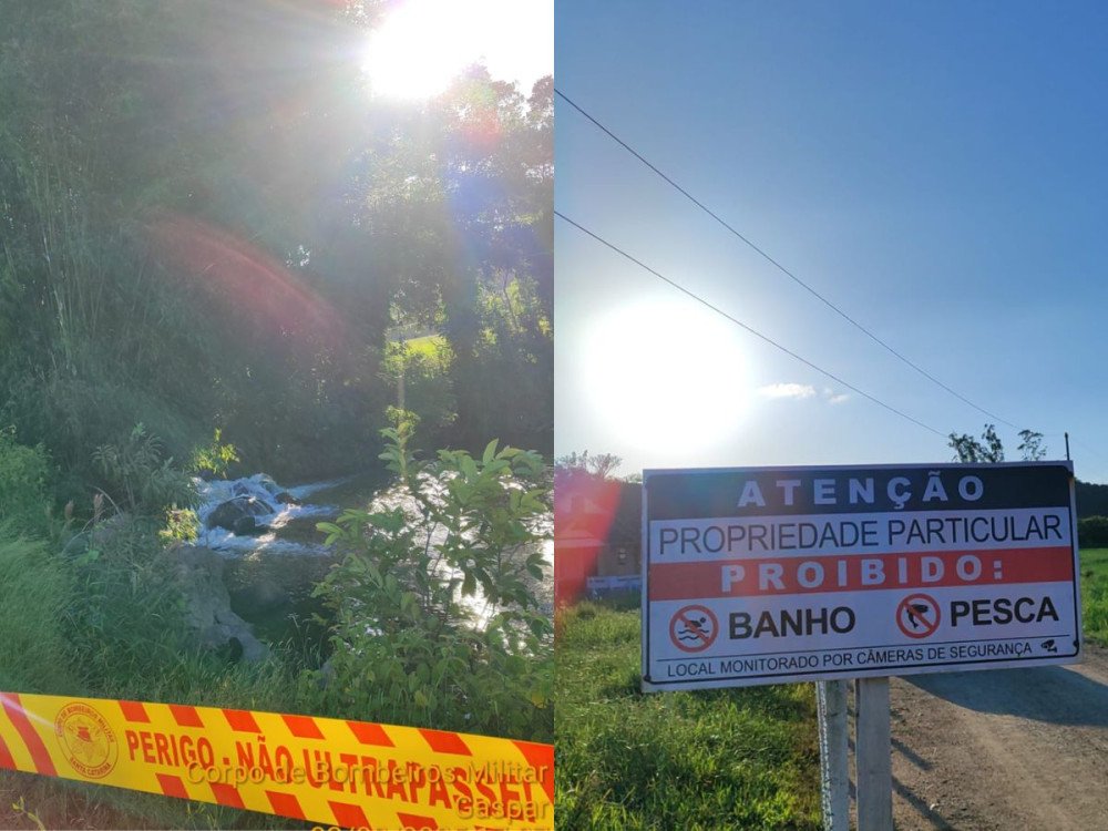 Adolescente de 15 anos morre afogado em ribeirão de Gaspar