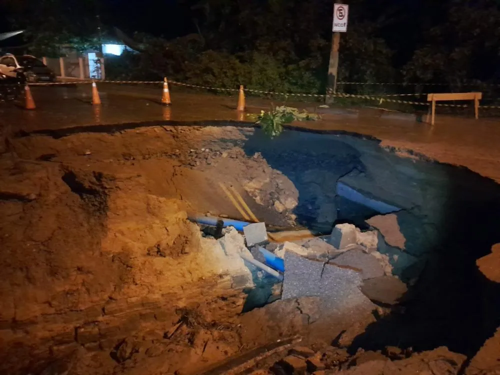 Temporal em Brusque deixa nove desalojados e afeta 74 mil pessoas