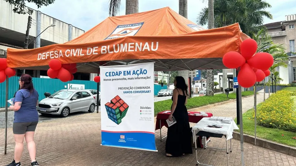 Blumenau terá ação em alusão ao Dia Mundial de Combate à Tuberculose na próxima segunda-feira