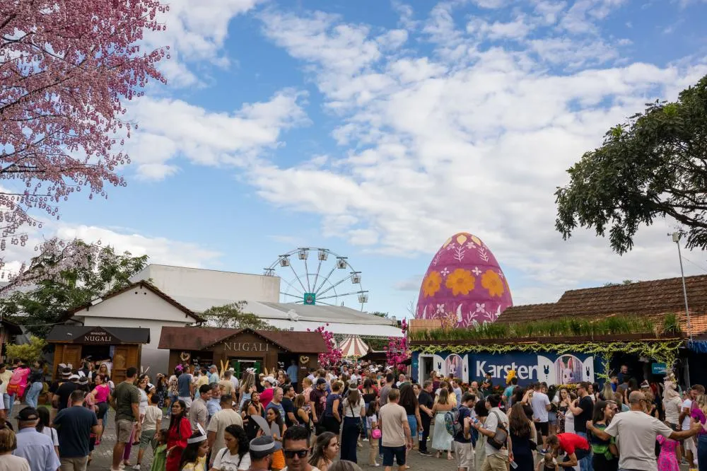 Pomerode recebe mais de 201 mil visitantes durante a 17ª edição da Osterfest