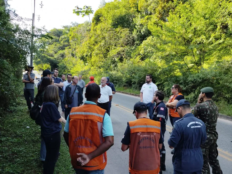 Bairro Nova Esperança receberá simulado de desastres da Defesa Civil em Blumenau