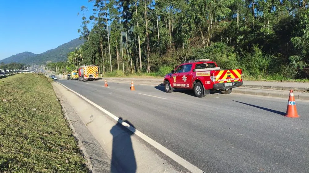 Acidente na BR-470 mata motorista em trecho entre Indaial e Rodeio