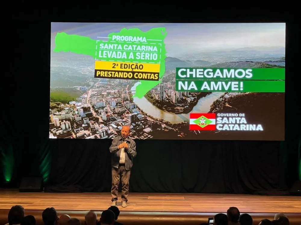 Governador Jorginho Mello. Foto: Portal AJ Notícias