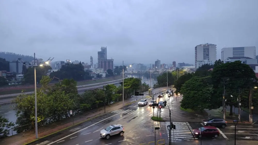 Tempo permanece instável neste fim de semana em Blumenau e região
