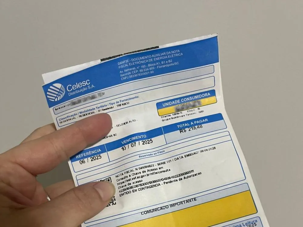 Celesc retoma cortes de energia para contas vencidas a partir desta terça-feira