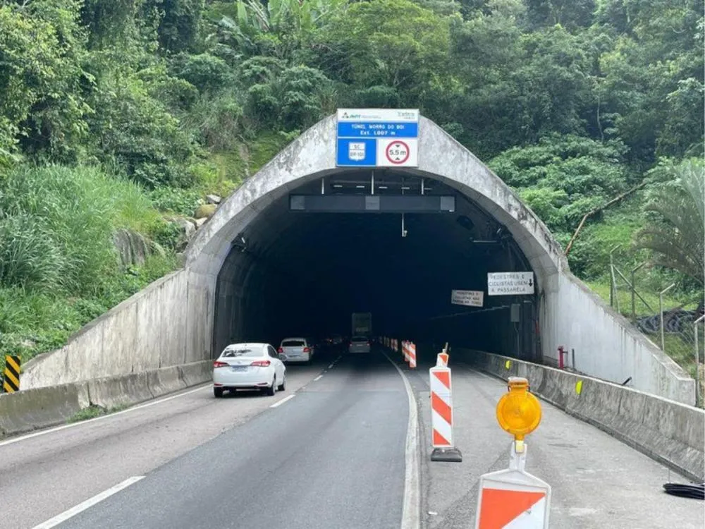 Túnel do Morro do Boi será bloqueado nesta terça-feira