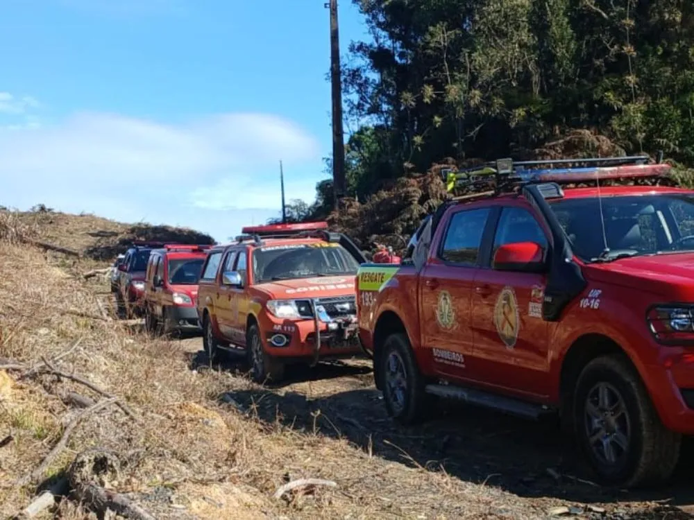 Buscas por morador de Indaial desaparecido chegam ao sexto dia e mobilizam bombeiros no Vale do Itajaí