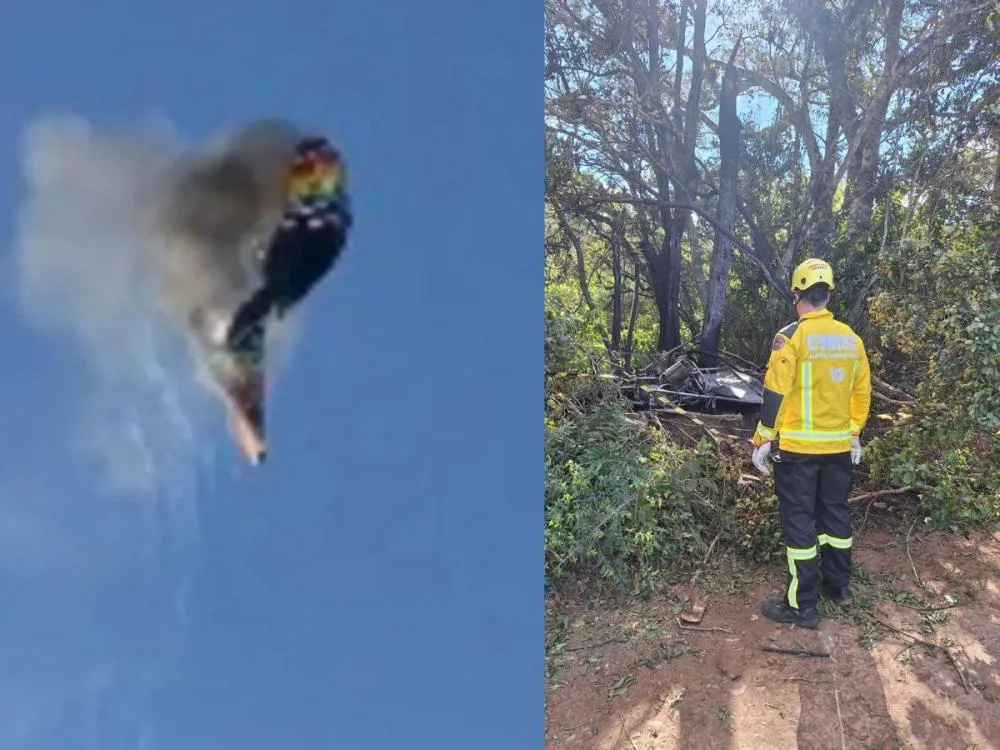 Foto: Bombeiros/Divulgação/Redes Sociais 