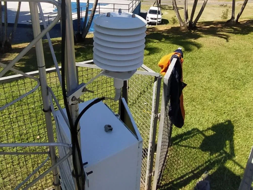 Problema técnico afeta estação meteorológica no Parque Ramiro em Blumenau