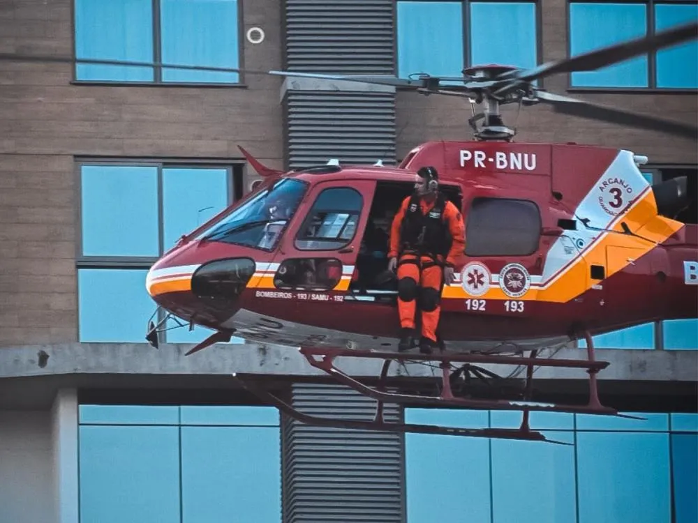 Peça do helicóptero Arcanjo 03 deve ser entregue até sexta-feira, mas operação segue sem previsão de retorno