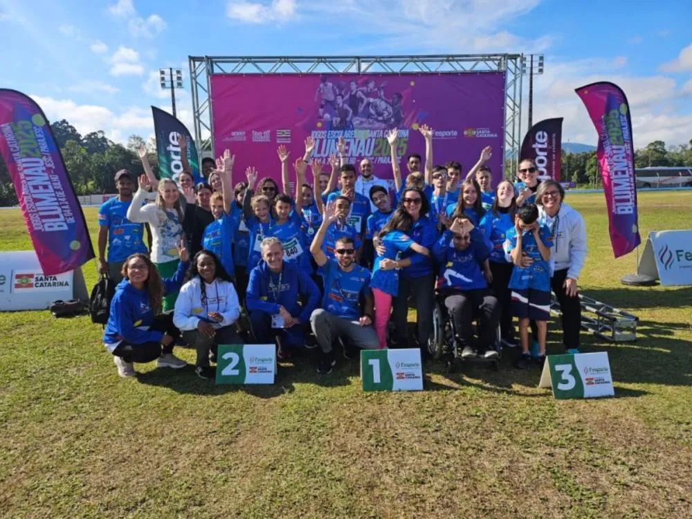 Superação e talento: Blumenau conquista 73 ouros no Parajesc 2025