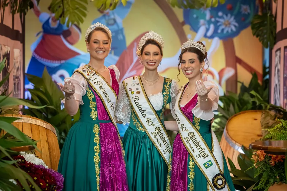 Inscrições para realeza da 41ª Oktoberfest Blumenau estão abertas até 31 de agosto
