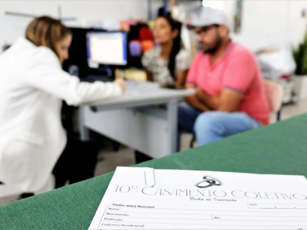 Prefeitura antecipa fim das inscrições para Casamento Coletivo em Blumenau por conta de alta procura
