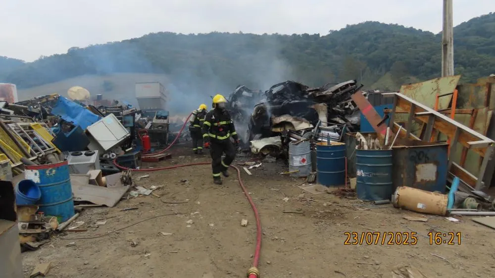 Foto: Bombeiros/Divulgação